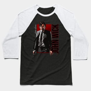 john wick | art Baseball T-Shirt